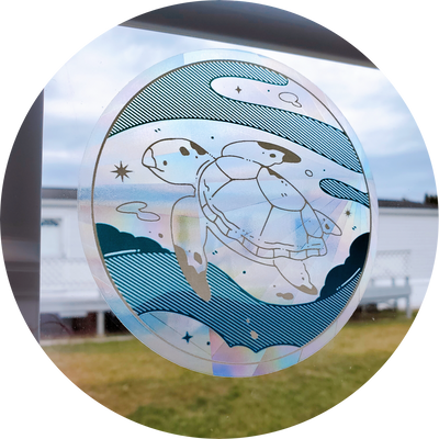 Sea Turtles Inc. Donation Decal (4"Diffraction Decal)